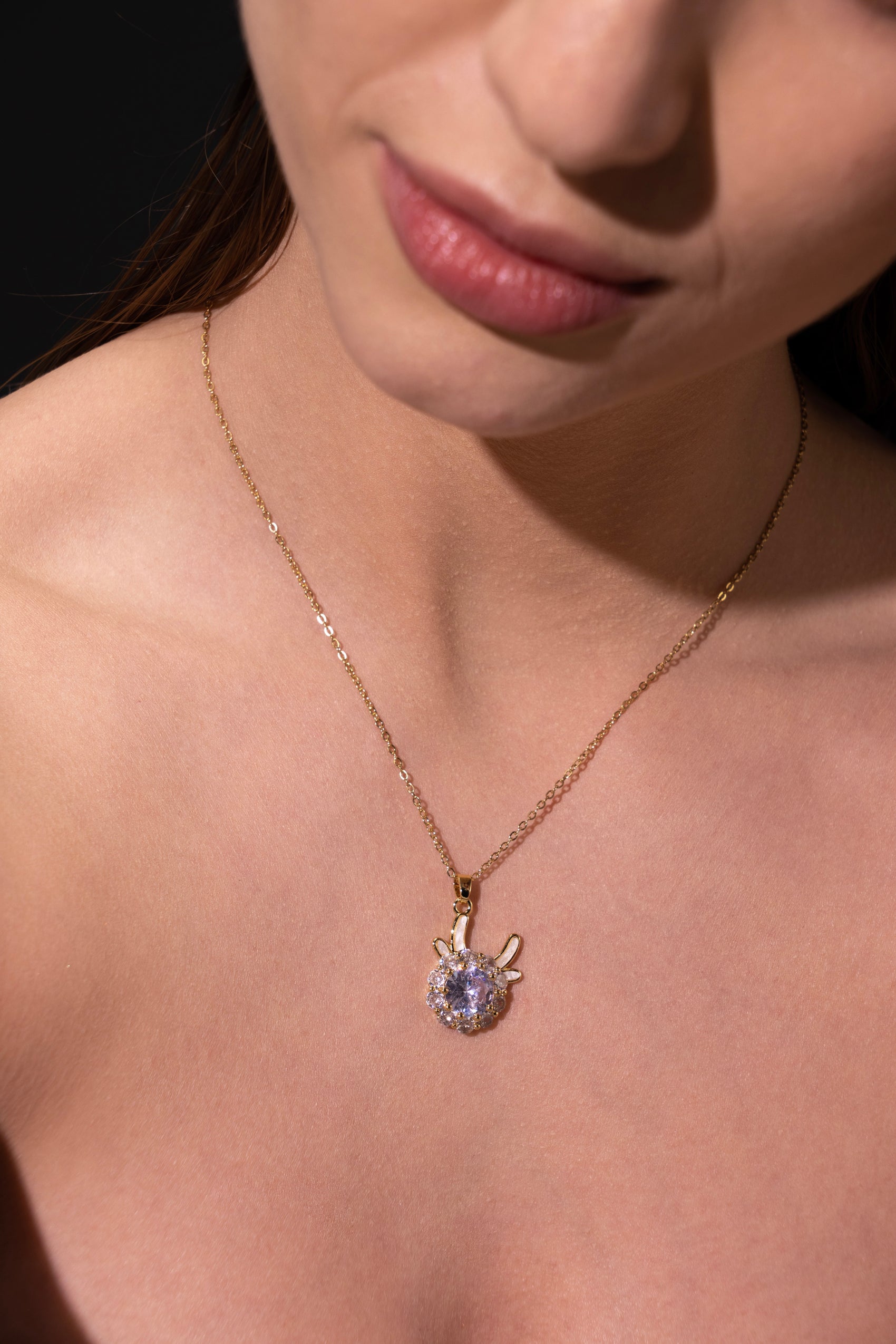 The Crystal Bloom Necklace – Modern Heirloom Quality