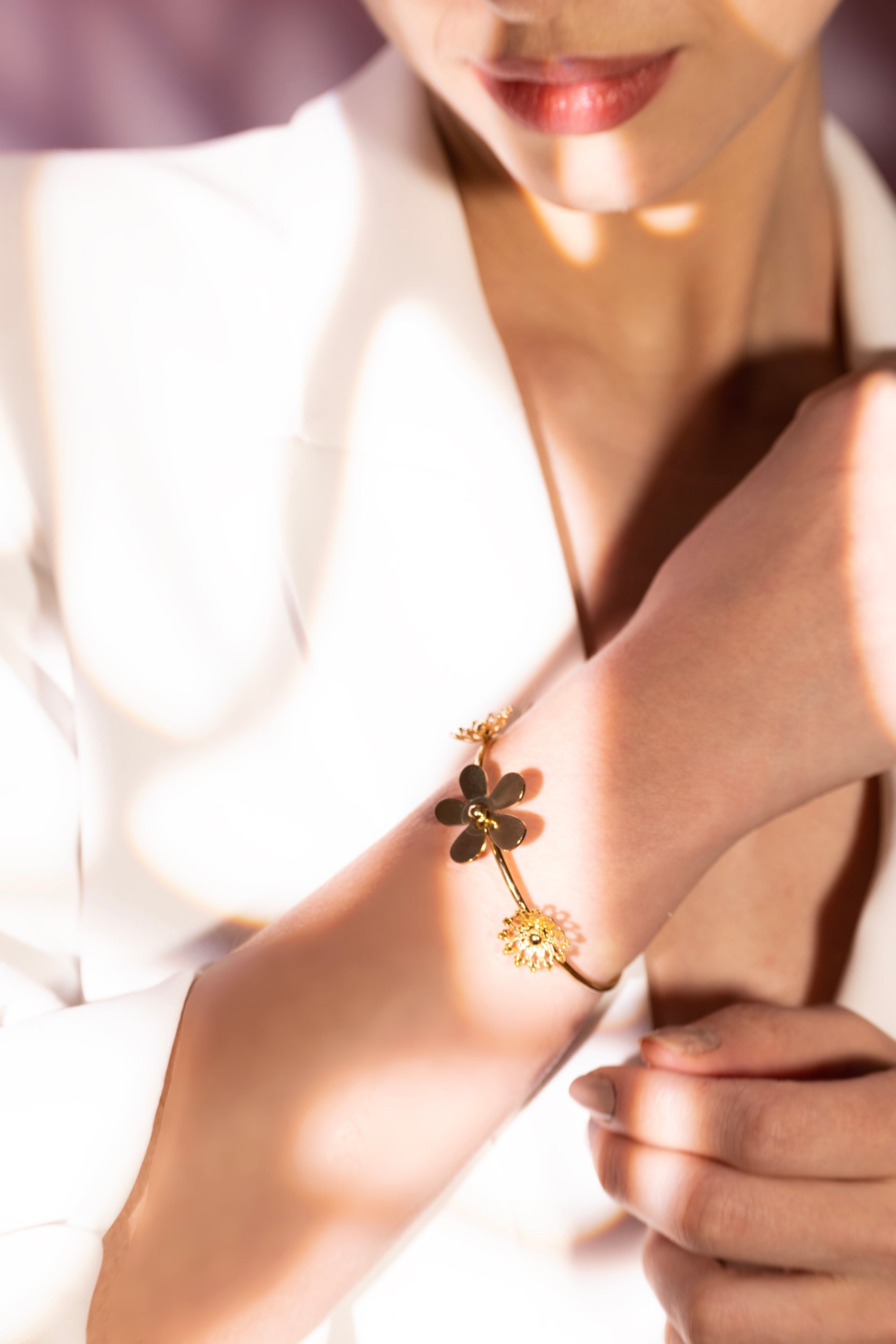 The Blooming Harmony Cuff – Premium Tarnish-Free Finish