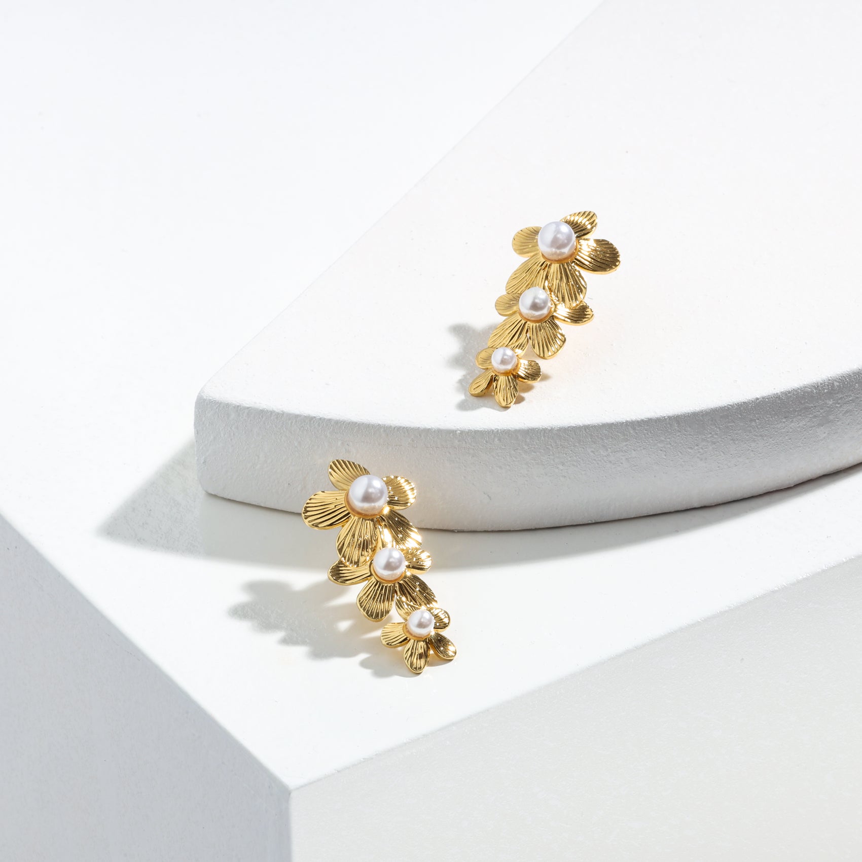 The Baroque Pearl Climber Earrings – Everyday Glam, Lasting Shine