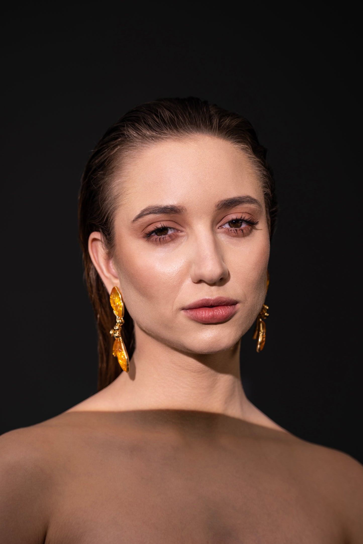 The Amber Leaf Earrings – Modern Heirloom Quality