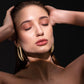 Gilded Serenade Earrings – High-Gloss Luxe Finish