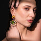 The Celestial Eye Earrings – High-Gloss Luxe Finish