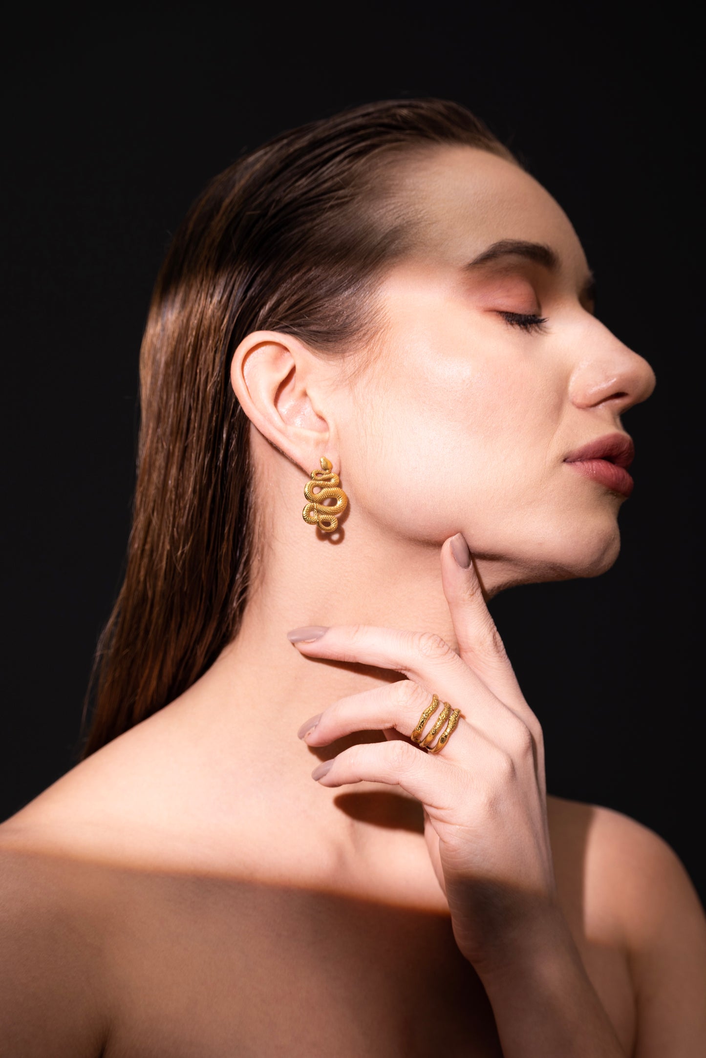 The Serpentine Majesty Earrings – Crafted for Lasting Luxe