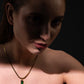 The Emerald Prism Pendant Necklace – Luxe-Grade Gold Plating