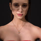 Amora Heart Gemstone Necklace – Everyday Glam, Lasting Shine