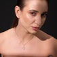 The Jewel Serpent Pendant Necklace – 18K Gold-Plated Shine
