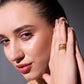 The Woven Cascade Ring – Everyday Glam, Lasting Shine