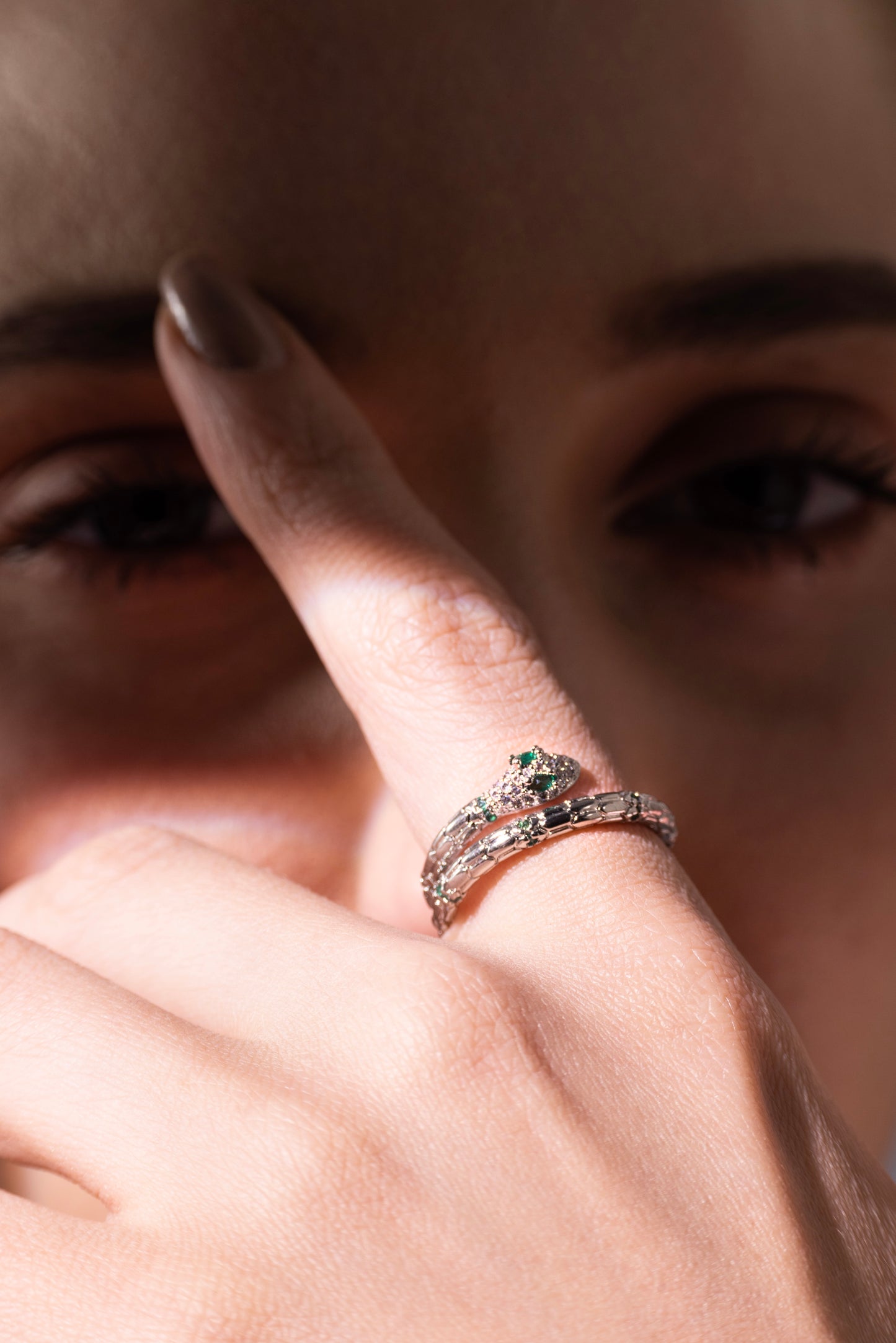 The Serpentine Majesty Ring – Luxe-Grade Gold Plating