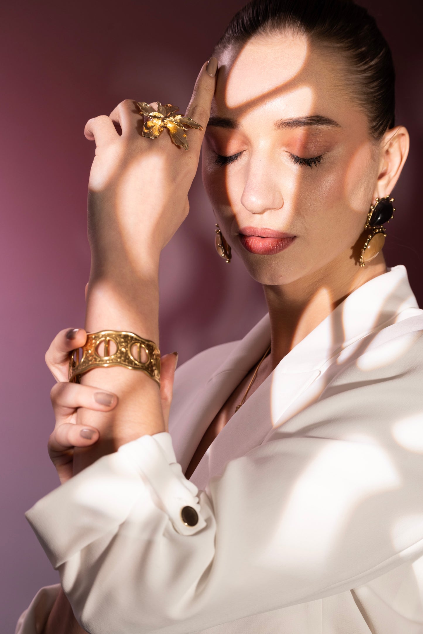 The Midnight Bloom Earrings – Everyday Glam, Lasting Shine