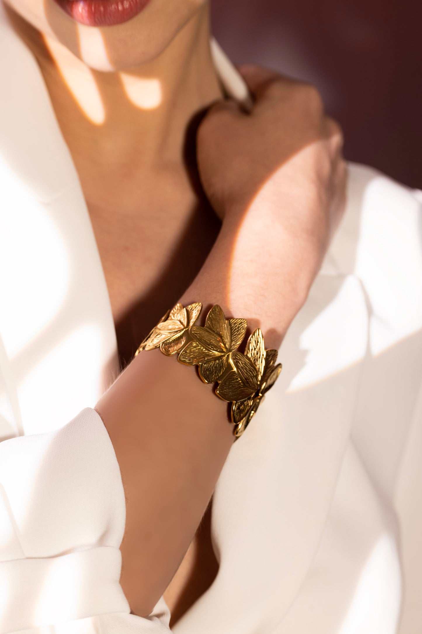 The Golden Ivy Cuff – Hypoallergenic & Elegant