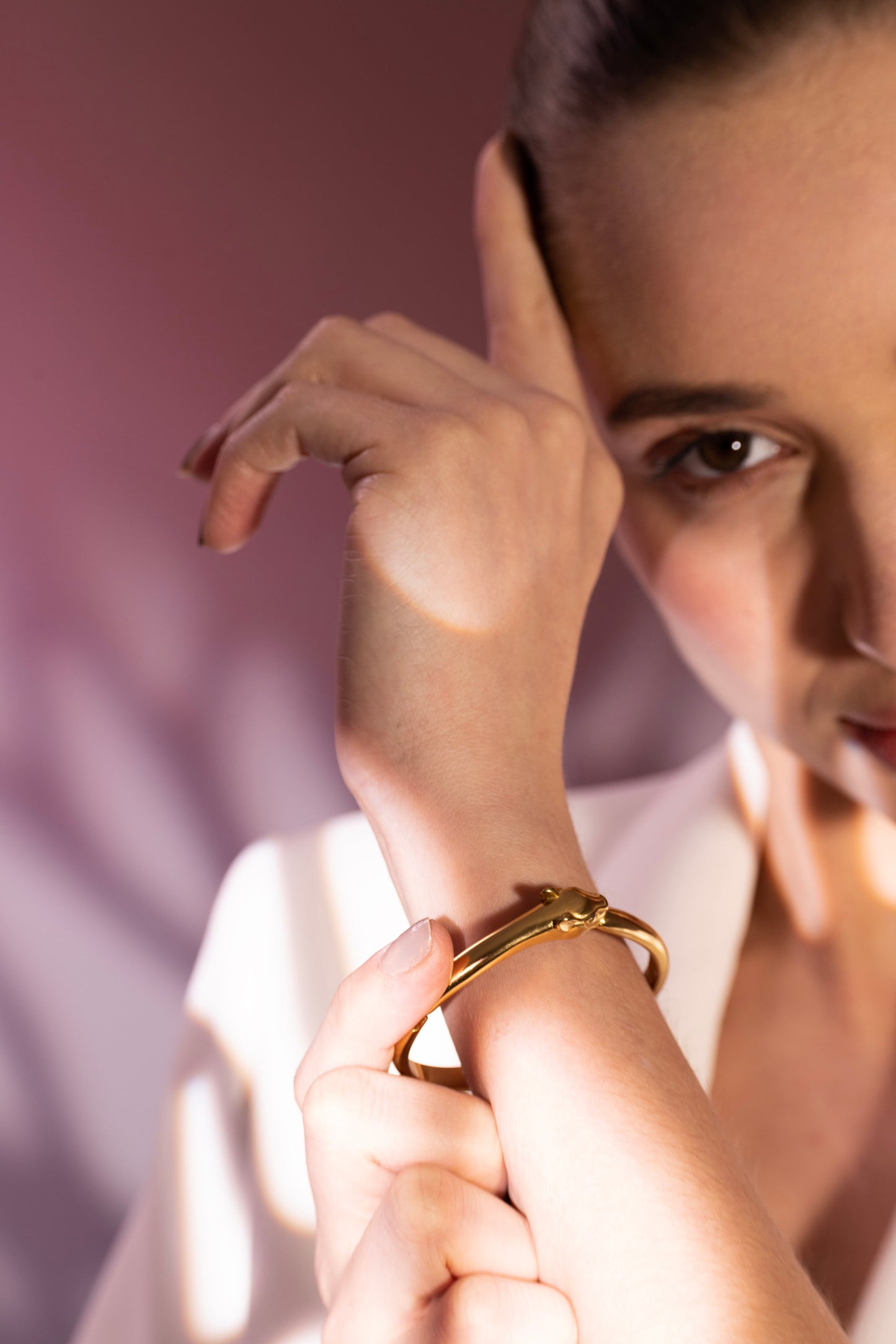 The Golden Panther Bangle – Modern Heirloom Quality