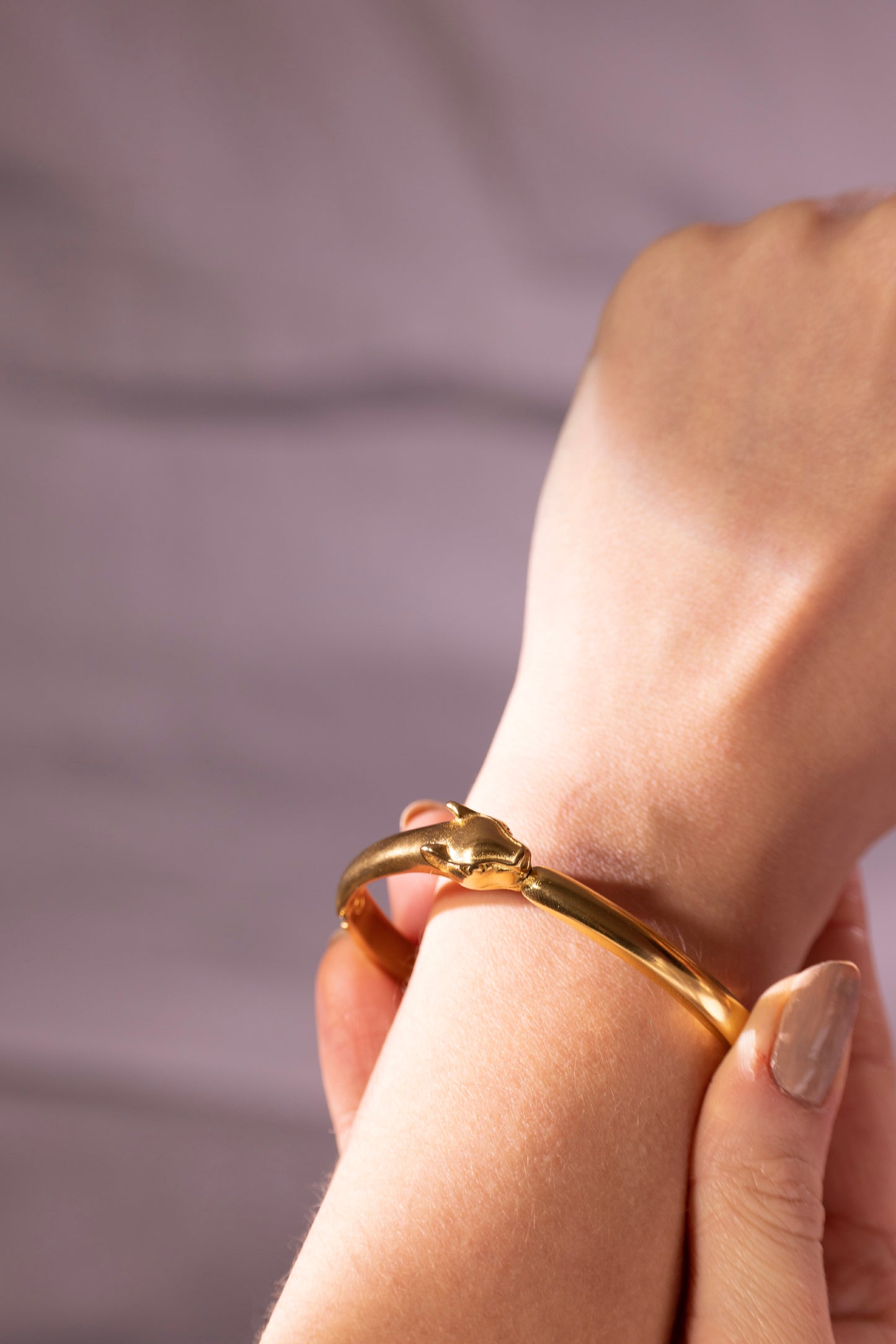 The Golden Panther Bangle – Modern Heirloom Quality