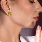 The Golden Medallion Studs – Everyday Glam, Lasting Shine
