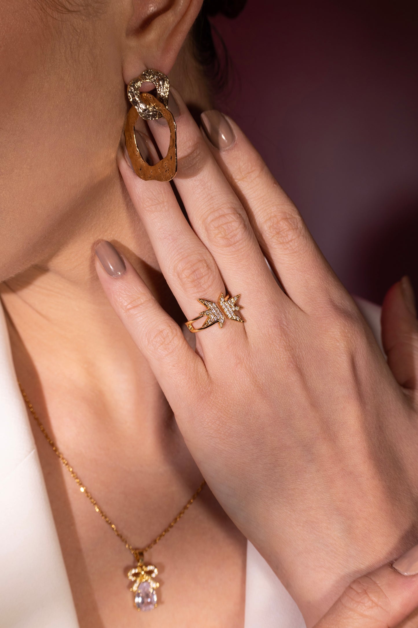 The Molten Link Earrings – Modern Heirloom Quality
