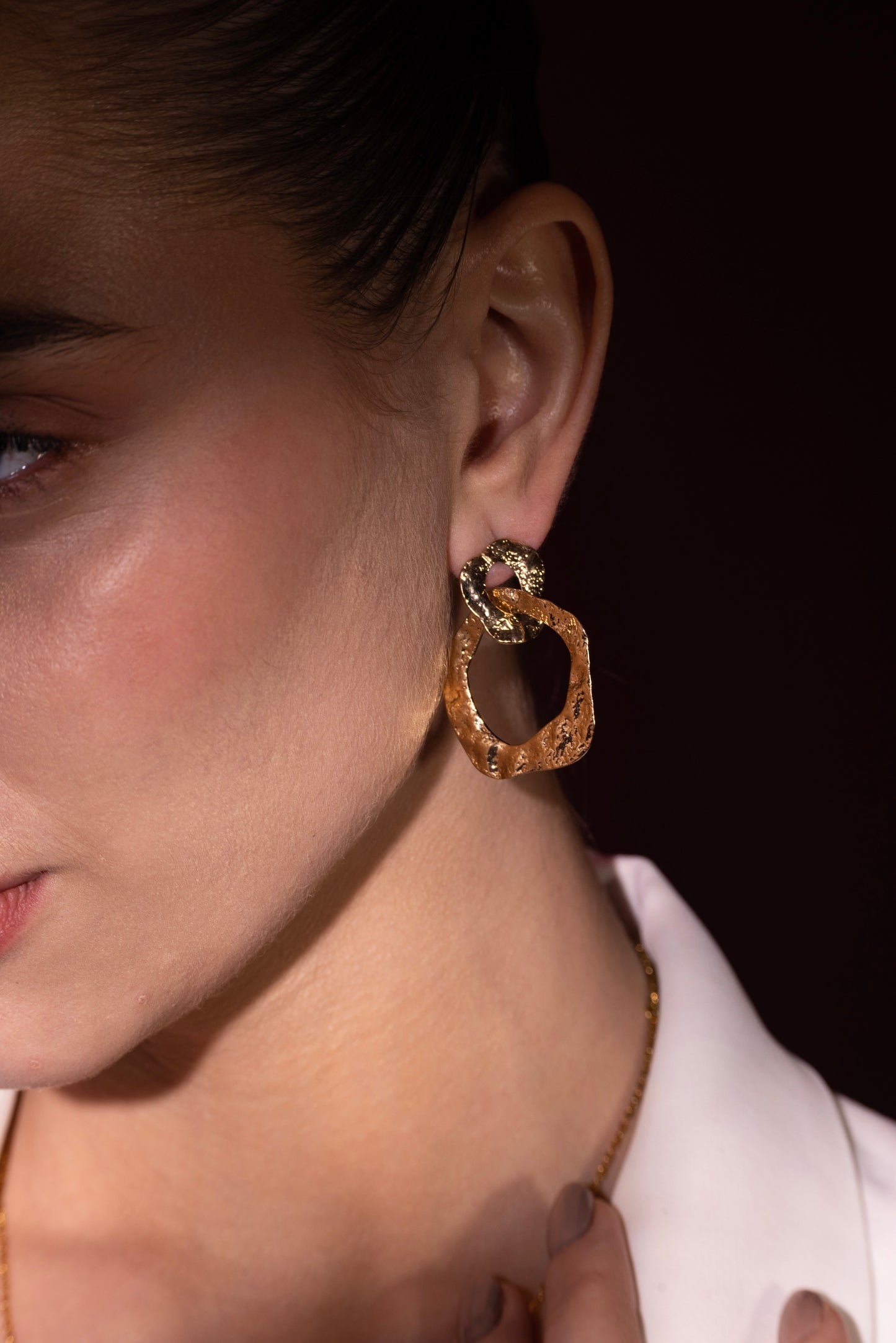 The Molten Link Earrings – Modern Heirloom Quality