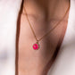 The Coral Starburst Pendant Necklace – Modern Heirloom Quality