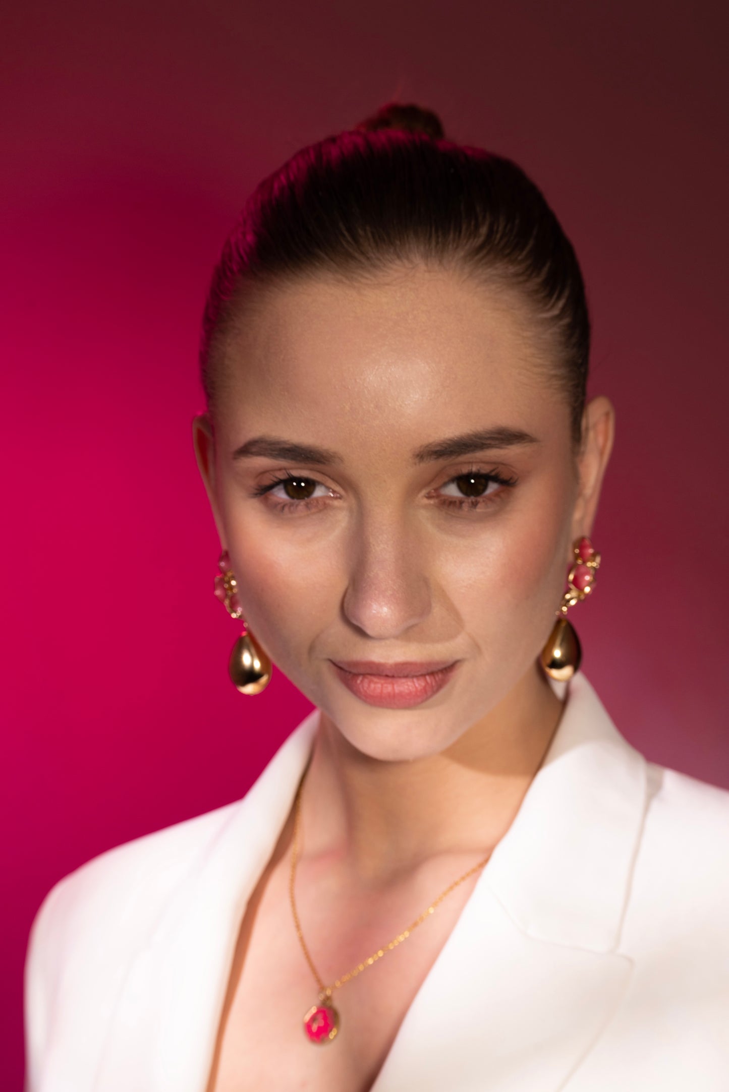The Rosé Bloom Earrings – Premium Tarnish-Free Finish