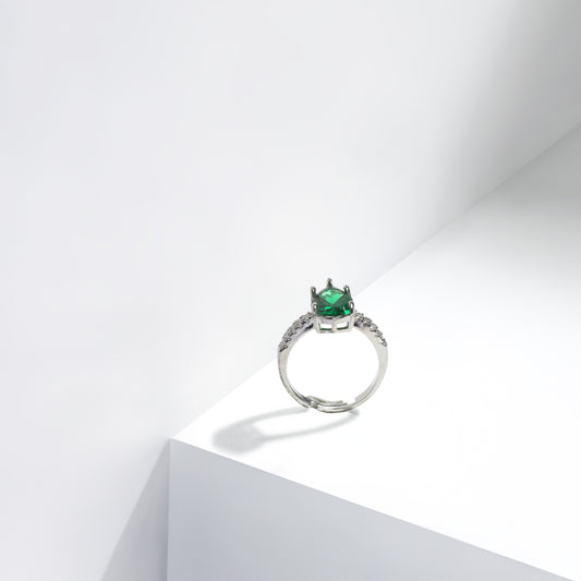 The Emerald Vision Ring – Artisan Made with Care