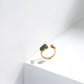 The Midnight Jade Ring – High-Gloss Luxe Finish