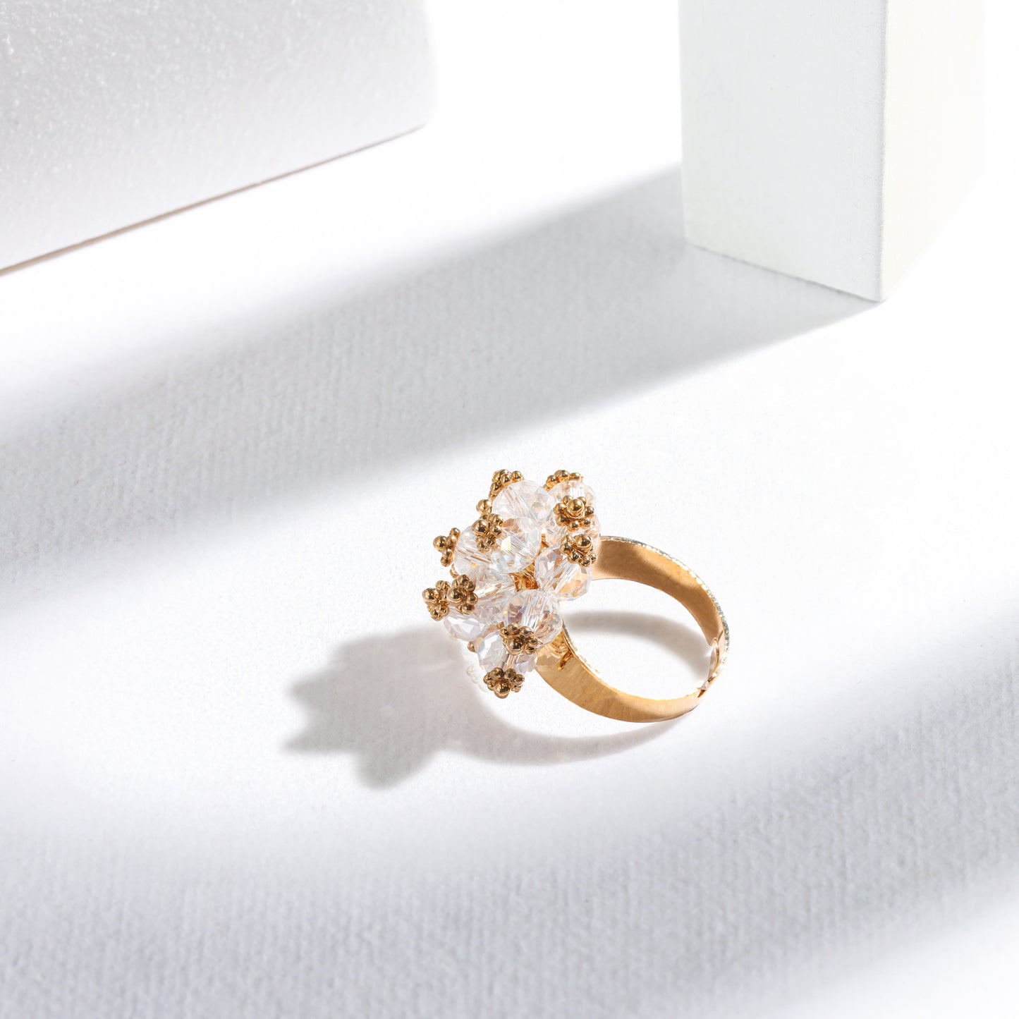 The Imperial Scarlet Bloom Ring – Hypoallergenic & Elegant
