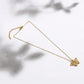 Aurelia Butterfly Crystal Necklace – Hypoallergenic & Elegant