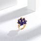 The Imperial Scarlet Bloom Ring – Hypoallergenic & Elegant