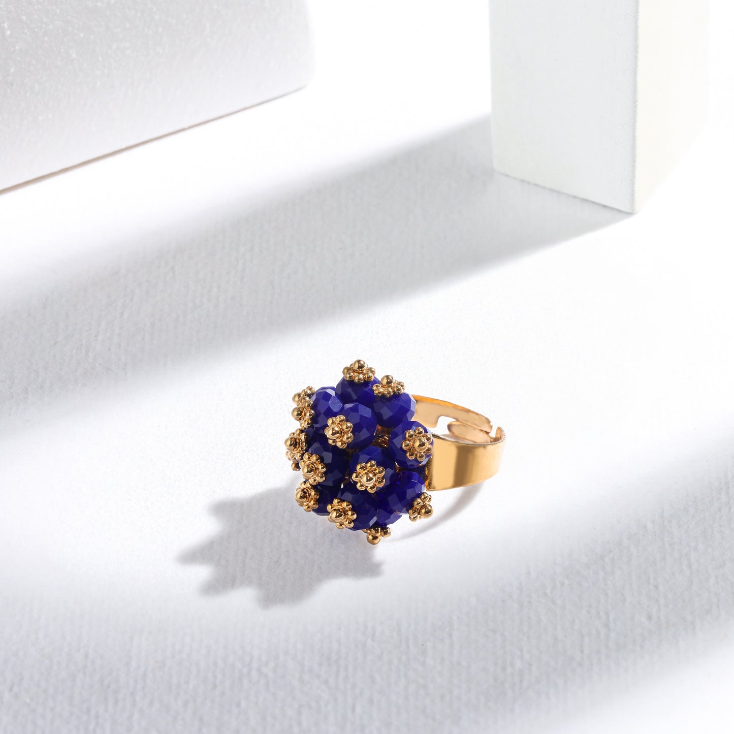 The Imperial Scarlet Bloom Ring – Hypoallergenic & Elegant