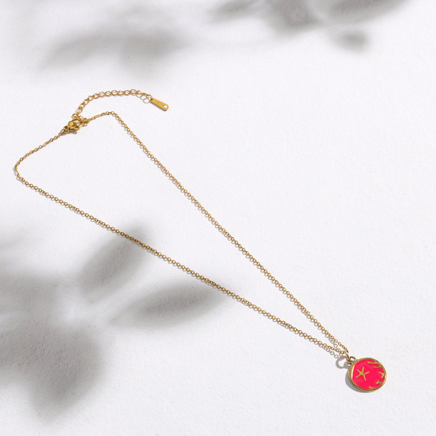 The Coral Starburst Pendant Necklace – Modern Heirloom Quality