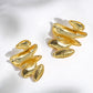 The Golden Drift Earrings – Luxe-Grade Gold Plating
