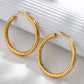 The Raw Textured Hoops – Luxury Plating, Built to Last