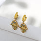 The Mystic Hamsa Hoops – Premium Tarnish-Free Finish