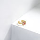 The Scarlet Guardian Ring – Hypoallergenic & Elegant
