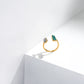The Emerald Twilight Ring – Luxury Plating, Built to Last