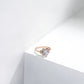 The Aurora Solitaire Ring – Luxe-Grade Gold Plating