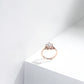 The Aurora Solitaire Ring – Luxe-Grade Gold Plating