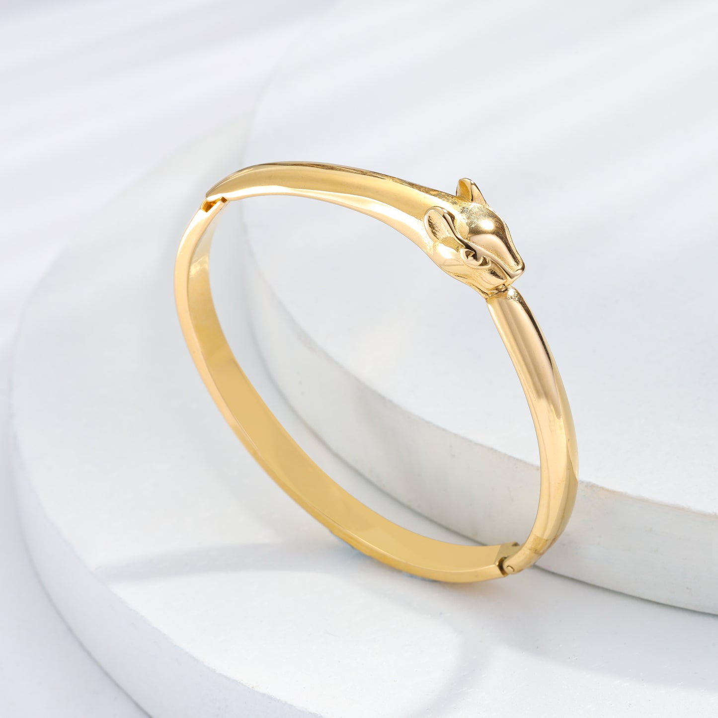 The Golden Panther Bangle – Modern Heirloom Quality
