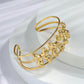 The Gilded Bow Cuff – Hypoallergenic & Elegant