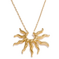 Solar Radiance Necklace - 22K Gold Micron Plating