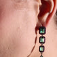 The Emerald Cascade Earrings – Luxury Plating, Built to Last