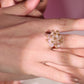 The Imperial Scarlet Bloom Ring – Hypoallergenic & Elegant