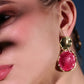 The Crimson Flow Earrings – Modern Heirloom Quality