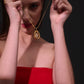 The Orbiting Muse Necklace – Premium Tarnish-Free Finish