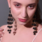 The Midnight Cascade Earrings – Premium Tarnish-Free Finish