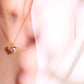 Amora Heart Gemstone Necklace – Everyday Glam, Lasting Shine