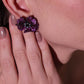 The Imperial Noir Bloom Earrings – Premium Tarnish-Free Finish