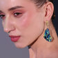 The Celestial Lagoon Earrings – Artisan Made with Care